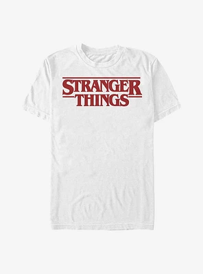Stranger Things Red Logo T-Shirt