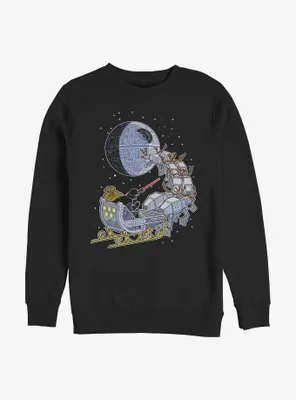 Star Wars Vader Sleigh Sweatshirt