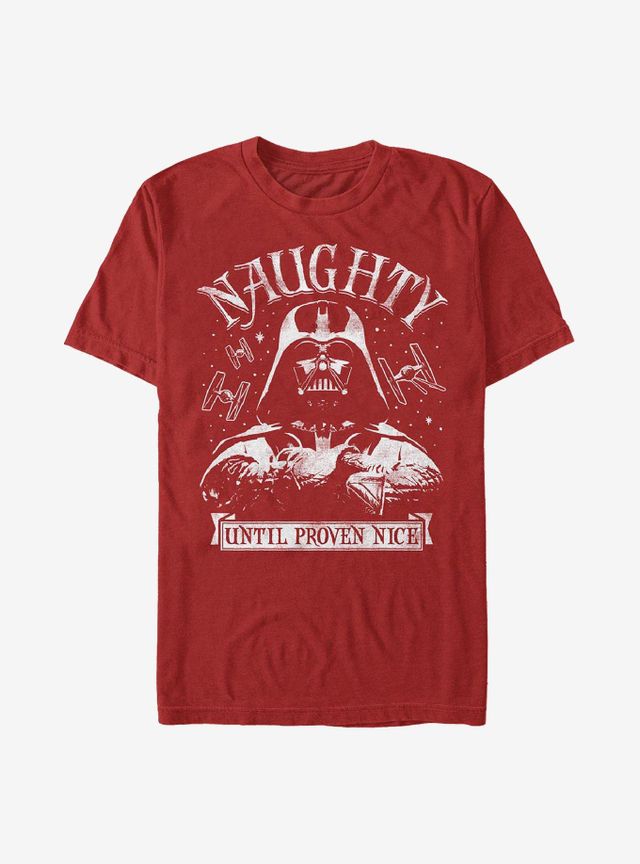 Boxlunch Star Wars Naughty Until Nice T-Shirt