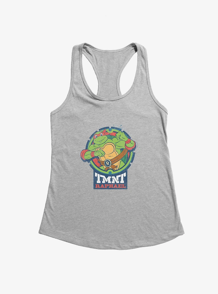 Teenage Mutant Ninja Turtles Raphael Badge Girls Tank