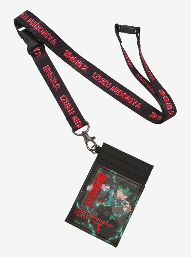 Hot Topic My Hero Academia Deku Lanyard With Cardholder | Connecticut Post  Mall