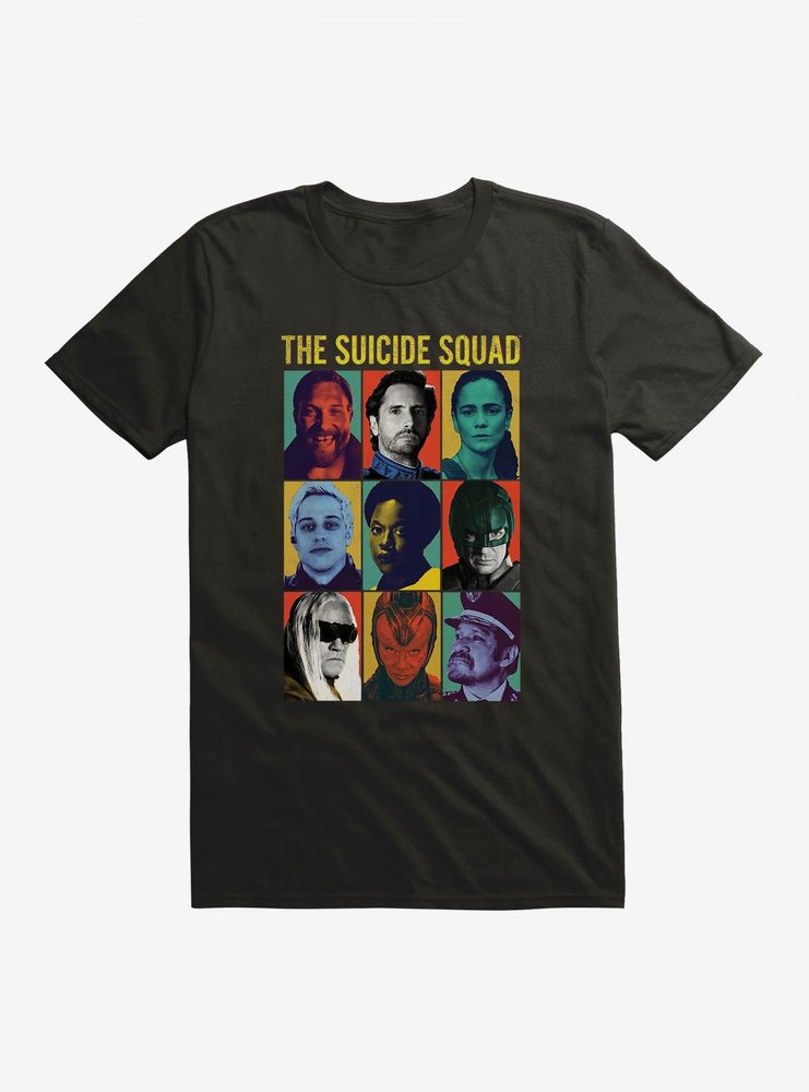 DC Comics The Suicide Squad Characters T-Shirt