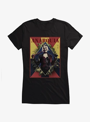 DC The Suicide Squad Harley Quinn Anarquia Girls T-Shirt