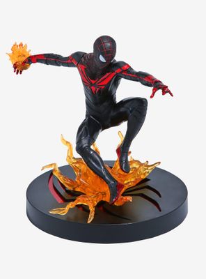 Marvel Spider-Man Miles Morales Gamerverse Gallery Diorama Spider-Man Figure