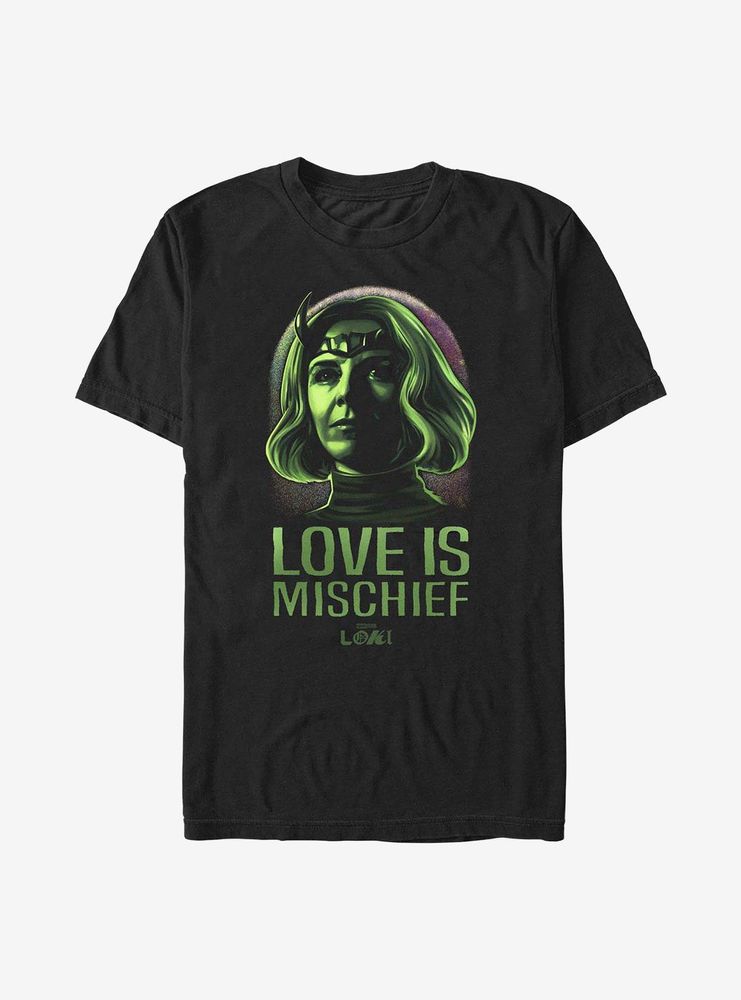 Marvel Loki Love Is Mischief Sylvie T-Shirt