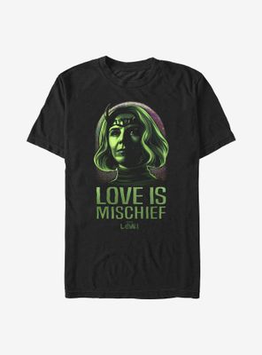 Marvel Loki Love Is Mischief Sylvie T-Shirt