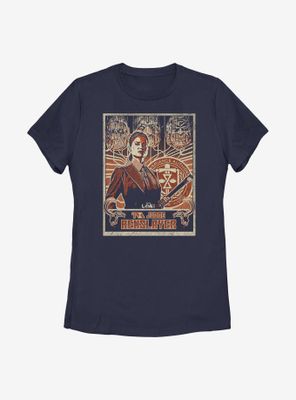 Marvel Loki TVA Judge Renslayer Womens T-Shirt