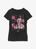 Marvel Loki Love Is A Dagger Youth Girls T-Shirt