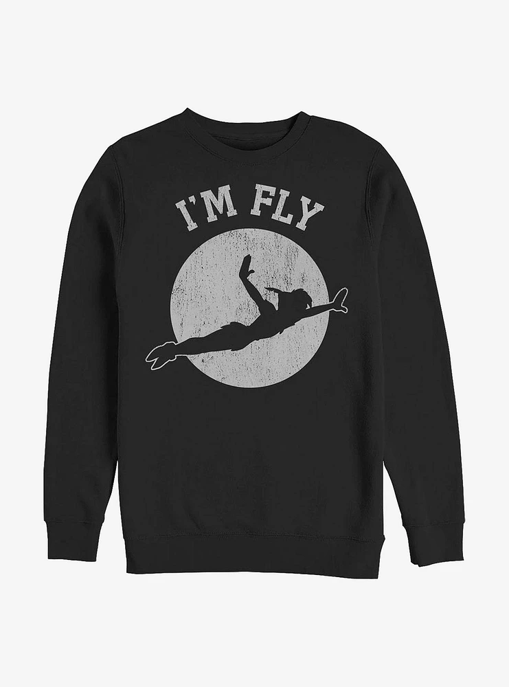 Disney Peter Pan I'm Fly Crew Sweatshirt