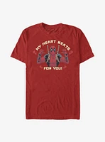 Marvel Deadpool Heartbeat T-Shirt