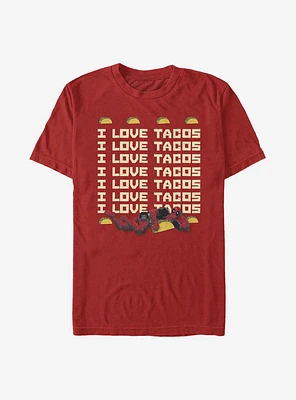 Marvel Deadpool Taco Date T-Shirt