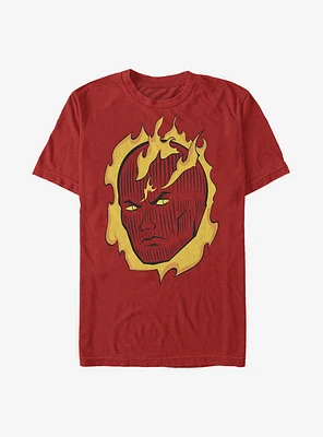 Marvel Fantastic Four Torch Shoulder T-Shirt