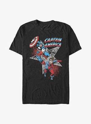 Marvel Captain America Bucky Team T-Shirt