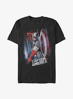 Marvel Shield Throw T-Shirt