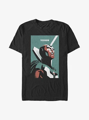 Marvel Simplistic Vision T-Shirt