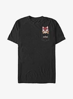 Marvel Spider-Man Faux Pocket Cat T-Shirt