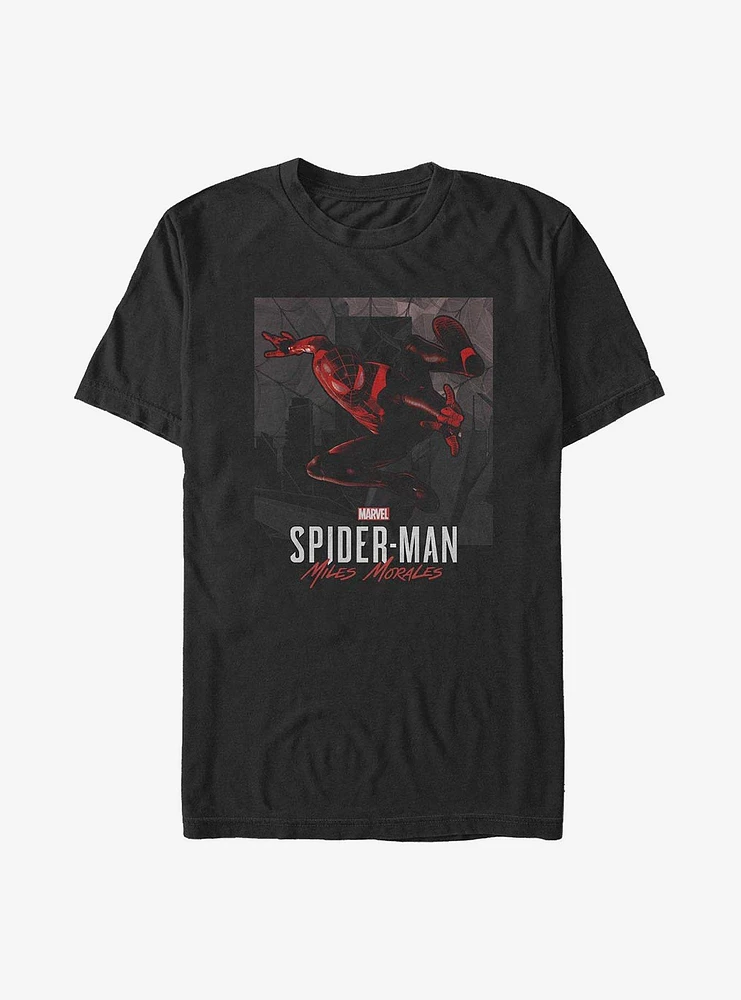 Marvel Spider-Man Shattered Morales T-Shirt