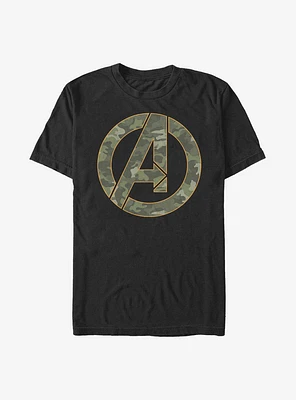 Marvel The Avengers Camo Icon T-Shirt