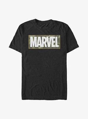 Marvel The Avengers Camo Simple Brick T-Shirt