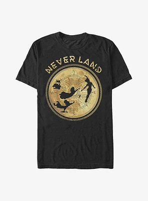 Disney Peter Pan Compass To Neverland T-Shirt