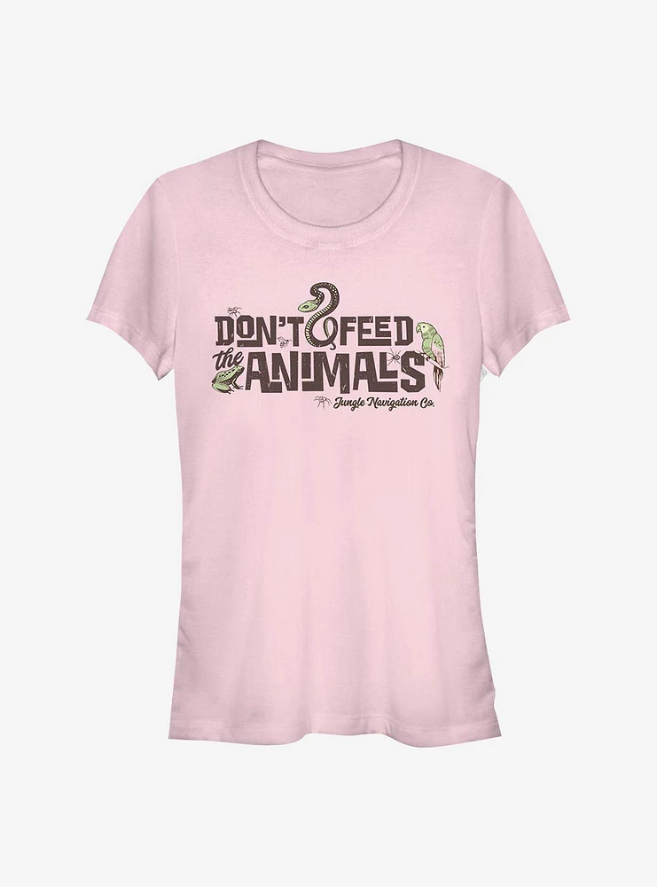 Disney Jungle Cruise Don't Feed The Animals Girls T-Shirt