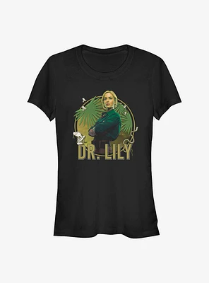 Disney Jungle Cruise Dr. Lily Hero Shot Girls T-Shirt