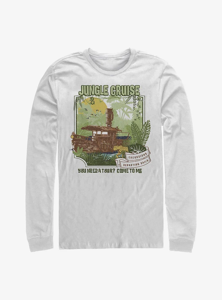 Disney Jungle Cruise Daily Tours Long-Sleeve T-Shirt