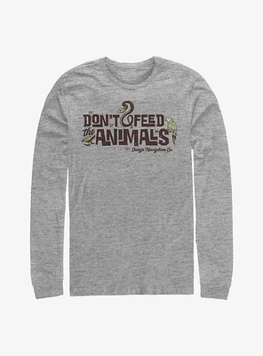 Disney Jungle Cruise Don't Feed The Animals Long-Sleeve T-Shirt