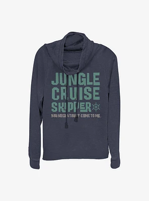 Disney Jungle Cruise Skipper Cowlneck Long-Sleeve Girls Top