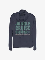 Disney Jungle Cruise Skipper Cowlneck Long-Sleeve Girls Top