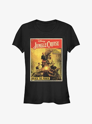 Disney Jungle Cruise Comic Cover Girls T-Shirt