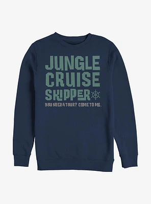 Disney Jungle Cruise Skipper Crew Sweatshirt
