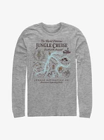 Disney Jungle Cruise Map Long-Sleeve T-Shirt