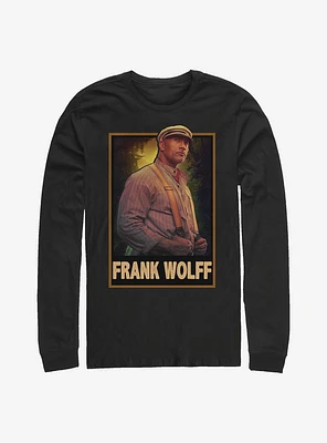 Disney Jungle Cruise Frank Wolff Hero Shot Long-Sleeve T-Shirt