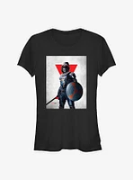 Marvel Black Widow Taskmaster Poster Girls T-Shirt