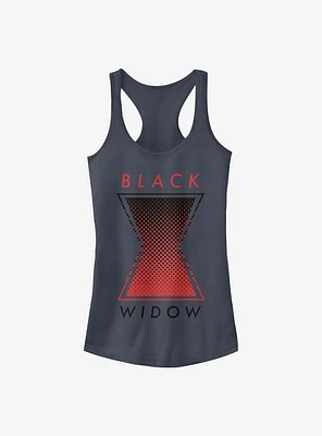 Marvel Black Widow Symbol Girls Tank