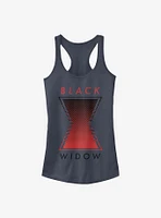 Marvel Black Widow Symbol Girls Tank