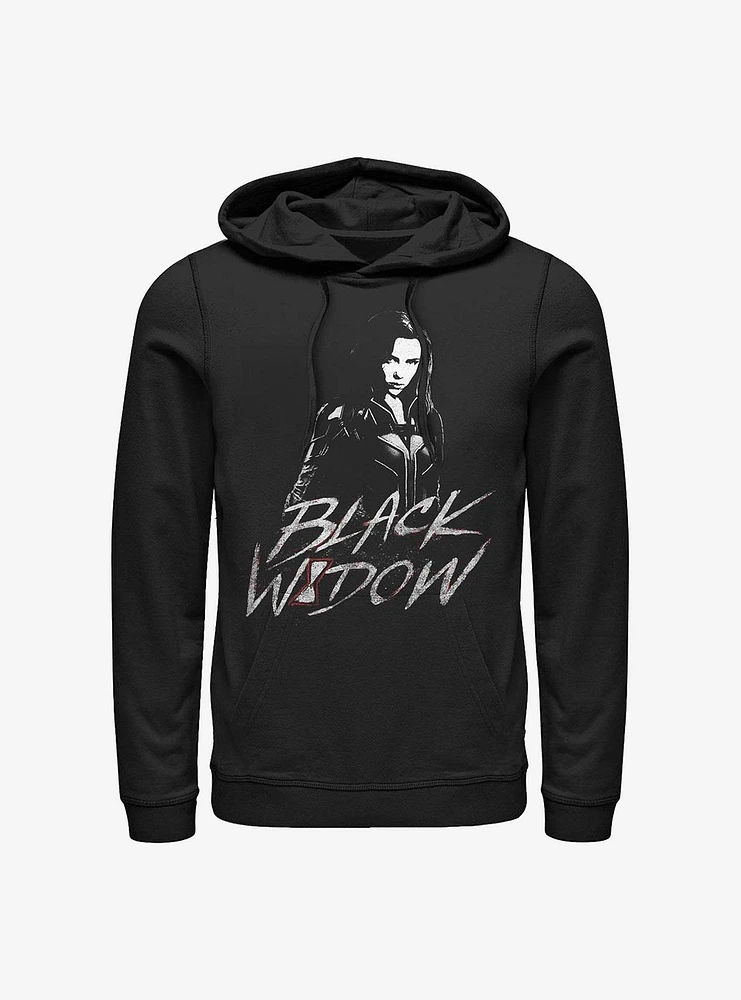 Marvel Black Widow Fierce Pose Hoodie