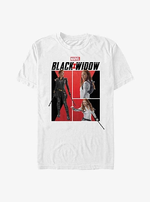 Marvel Black Widow Panels T-Shirt