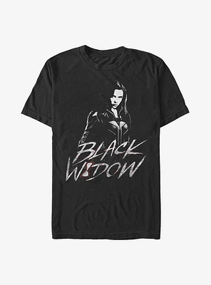 Marvel Black Widow Fierce Pose T-Shirt
