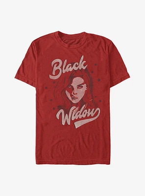 Marvel Black Widow Portrait T-Shirt