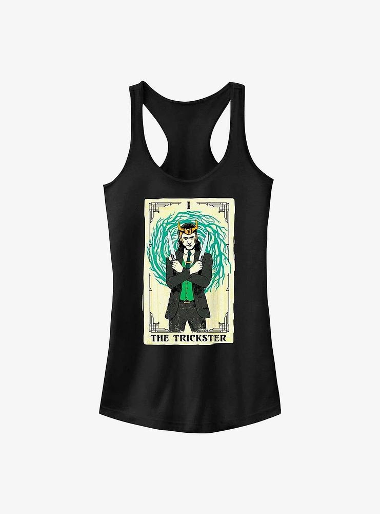 Marvel Loki The Trickster Tarot Girls Tank