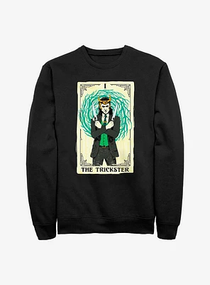 Marvel Loki The Trickster Tarot Crew Sweatshirt