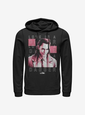 Marvel Loki Love Is A Dagger Hoodie