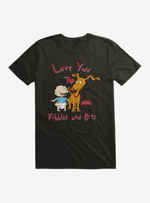 Rugrats Spike And Tommy I Love You To Kibbles Bits T-Shirt
