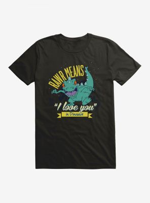 Rugrats Reptar Rawr Means I Love You Dinosaur T-Shirt