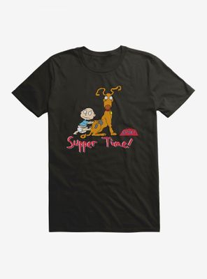 Rugrats Spike And Tommy Supper Time! T-Shirt