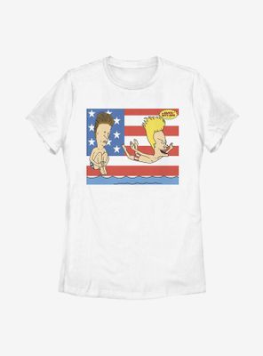 Beavis And Butthead Americana Womens T-Shirt