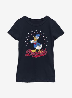 Disney Donald Duck Americana Youth Girls T-Shirt