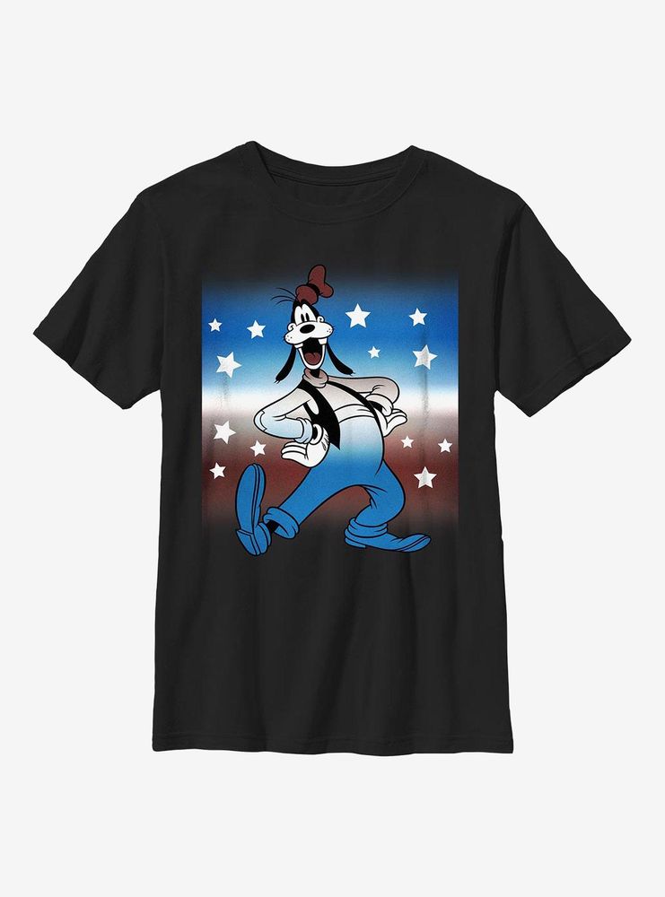 Disney Goofy Patriotic Goof Youth T-Shirt